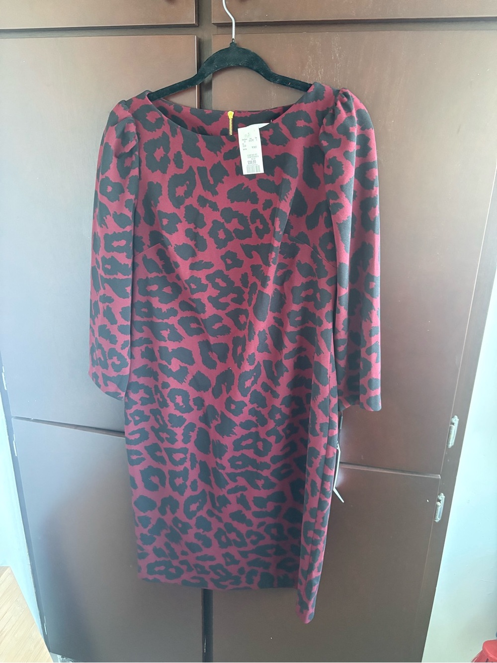 Calvin Klein women’s size 12 leopard print dress